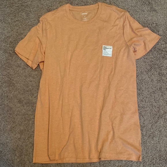 Sonoma NWT light pastel orange short sleeve super soft tee size small crewneck - Picture 2 of 4